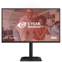 AOC Q27E4U 27" QHD 120Hz IPS USB Hub Monitor - Black (Boxed) — Buy in Cyprus with Fast Delivery