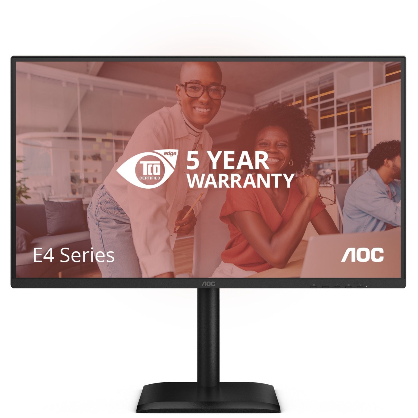 AOC Q27E4U 27" QHD 120Hz IPS USB Hub Monitor - Black (Boxed) — Buy in Cyprus with Fast Delivery