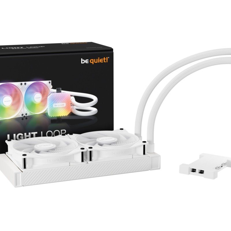 Buy be quiet! Light Loop 240mm AIO Liquid CPU Cooler - BW021 - White, Dual 120mm... in Cyprus, Nicosia, Limassol, Larnaka, Pafos
