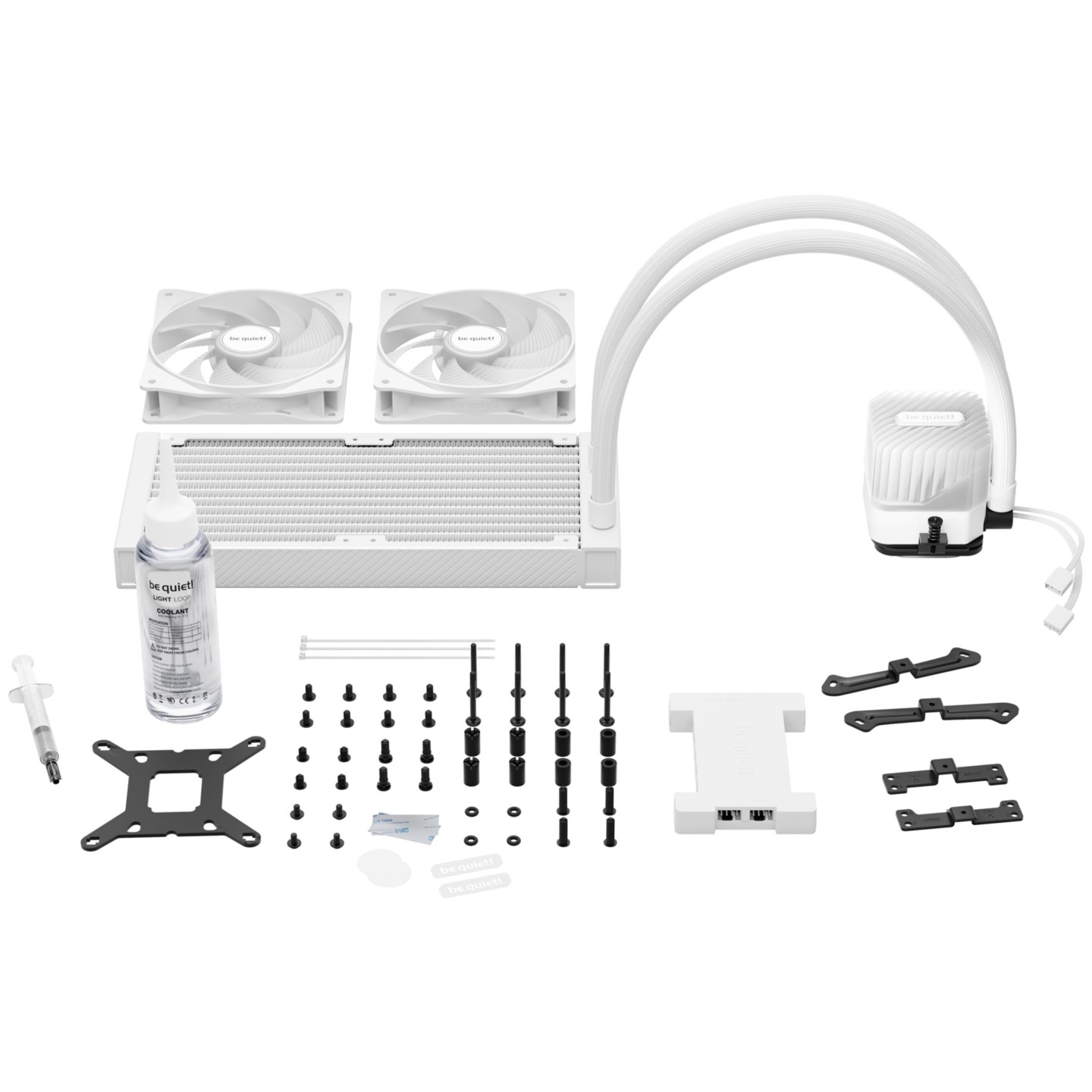 be quiet! Light Loop 240mm AIO Liquid CPU Cooler - BW021 - White (Boxed) — Buy in Cyprus with Fast Delivery
