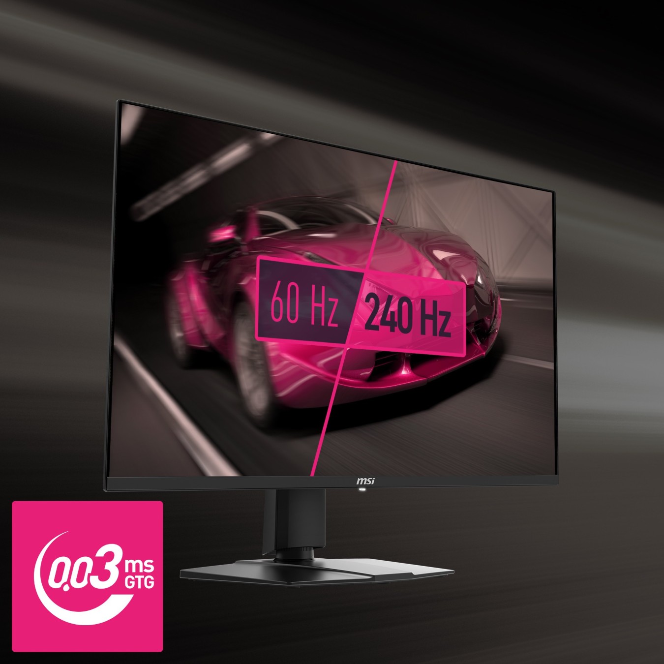 MSI MPG - 321URXDE - QD-OLED, 80 cm (31.5 in), Black, UltraHD 4K, Adaptive-Sync, USB-C, 240 Hz panel