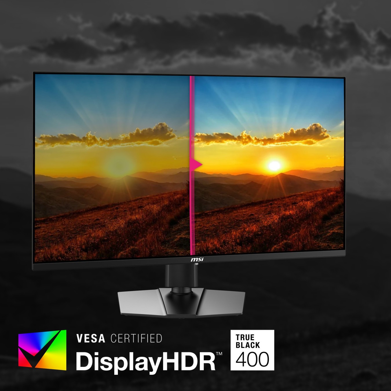 MSI MPG - 321URXDE - QD-OLED, 80 cm (31.5 in), Black, UltraHD 4K, Adaptive-Sync, USB-C, 240 Hz panel