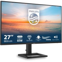 Philips Monitor - 27E1N1600AE - 68.6cm 27' (2560x1440) 16:9 QHD IPS 1ms 100Hz HDMI USB-C Speaker Black