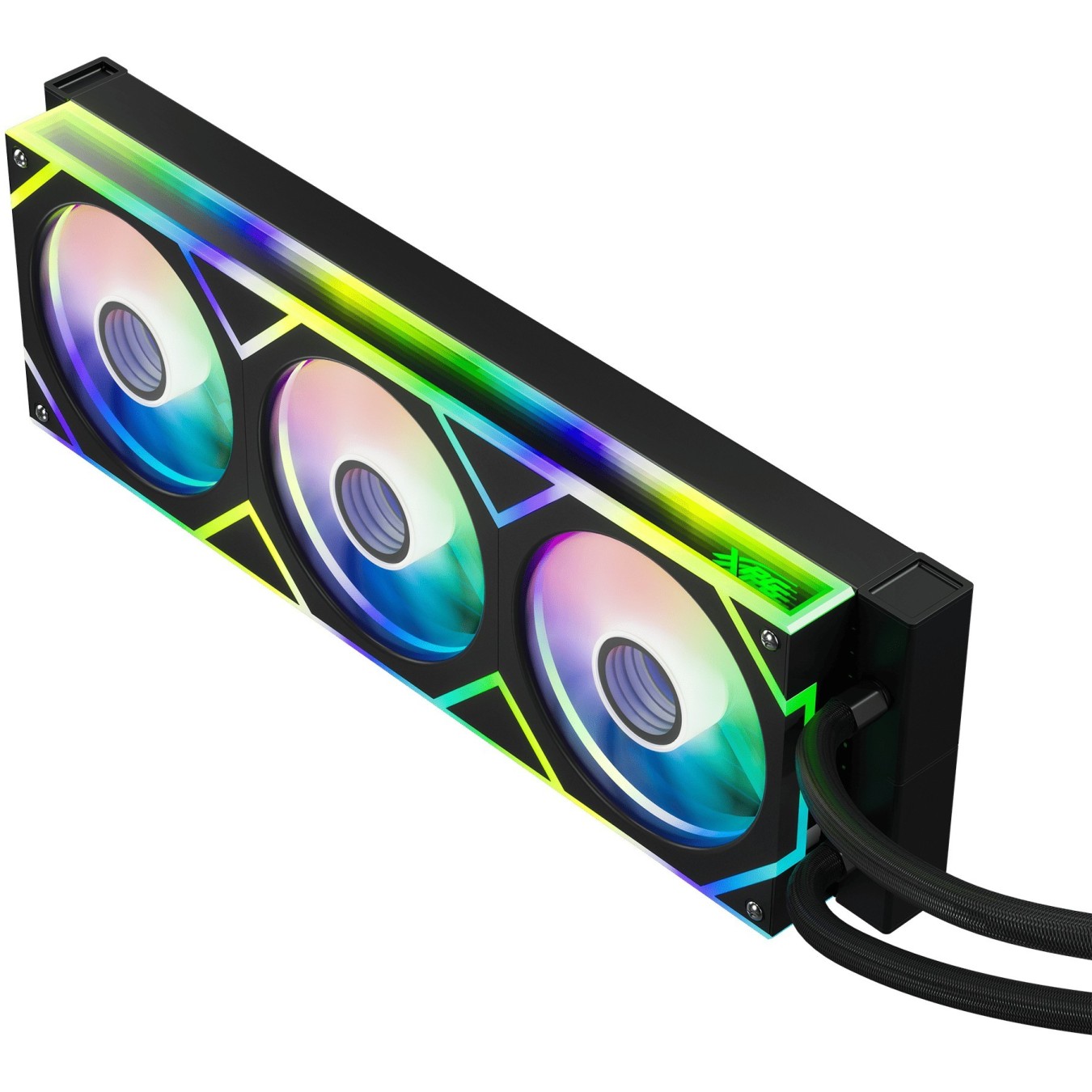 XPG Levante II 360 - AIO CPU Liquid Cooler 360mm Black ARGB | Armenius Store