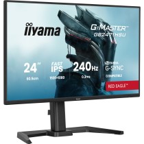 iiyama Monitor - GB2471HSU-B1 - 60.5 cm 23.8" (1920×1080) 16:9 Fast IPS 0.3ms (MPRT) 240 Hz HDMI 2×DisplayPort USB-C VESA 100