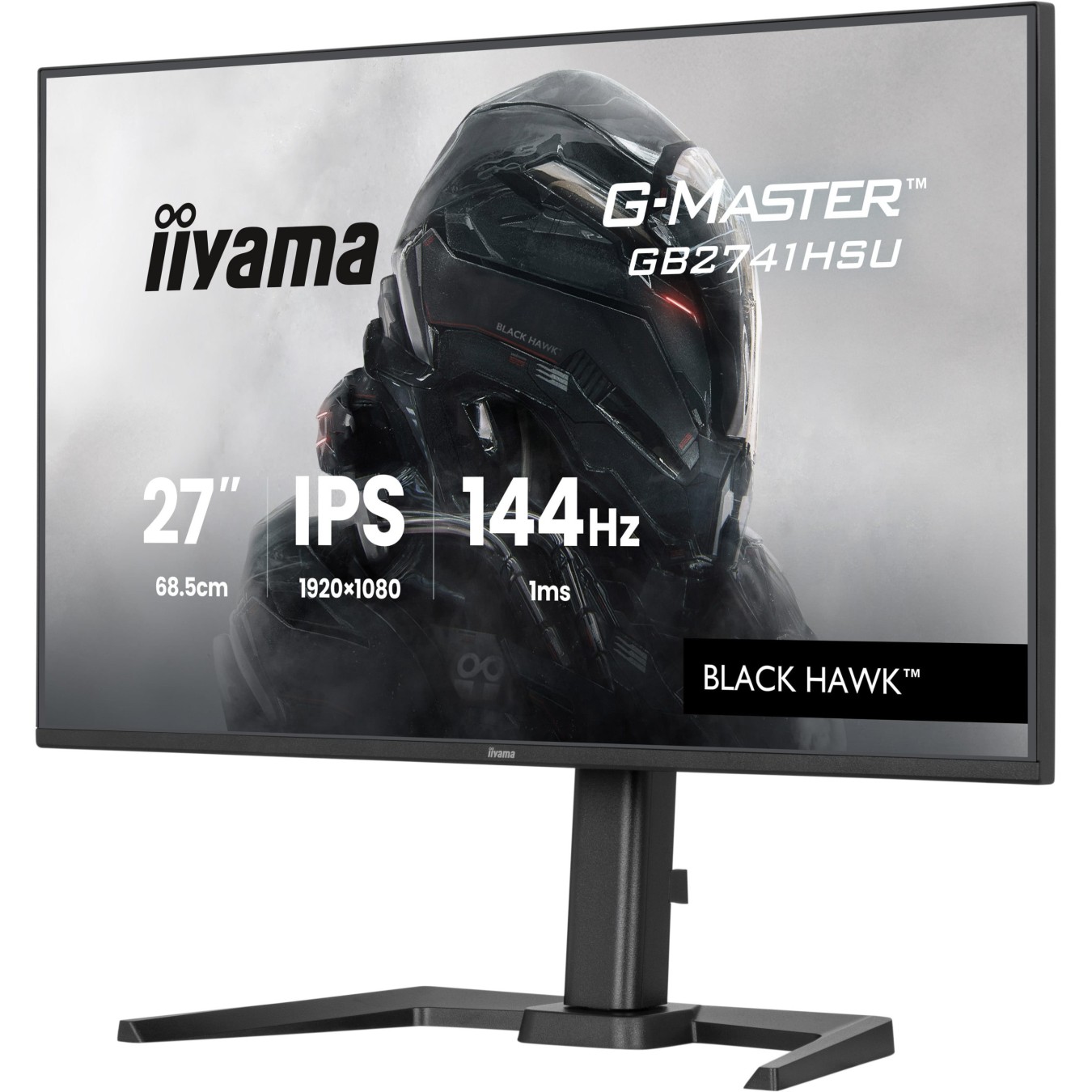 iiyama - GB2741HSU-B1 - 16:9 FHD Fast IPS 1 ms 144 Hz HDMI DisplayPort VESA 100×100 Black — Buy in Cyprus with Fast Delivery