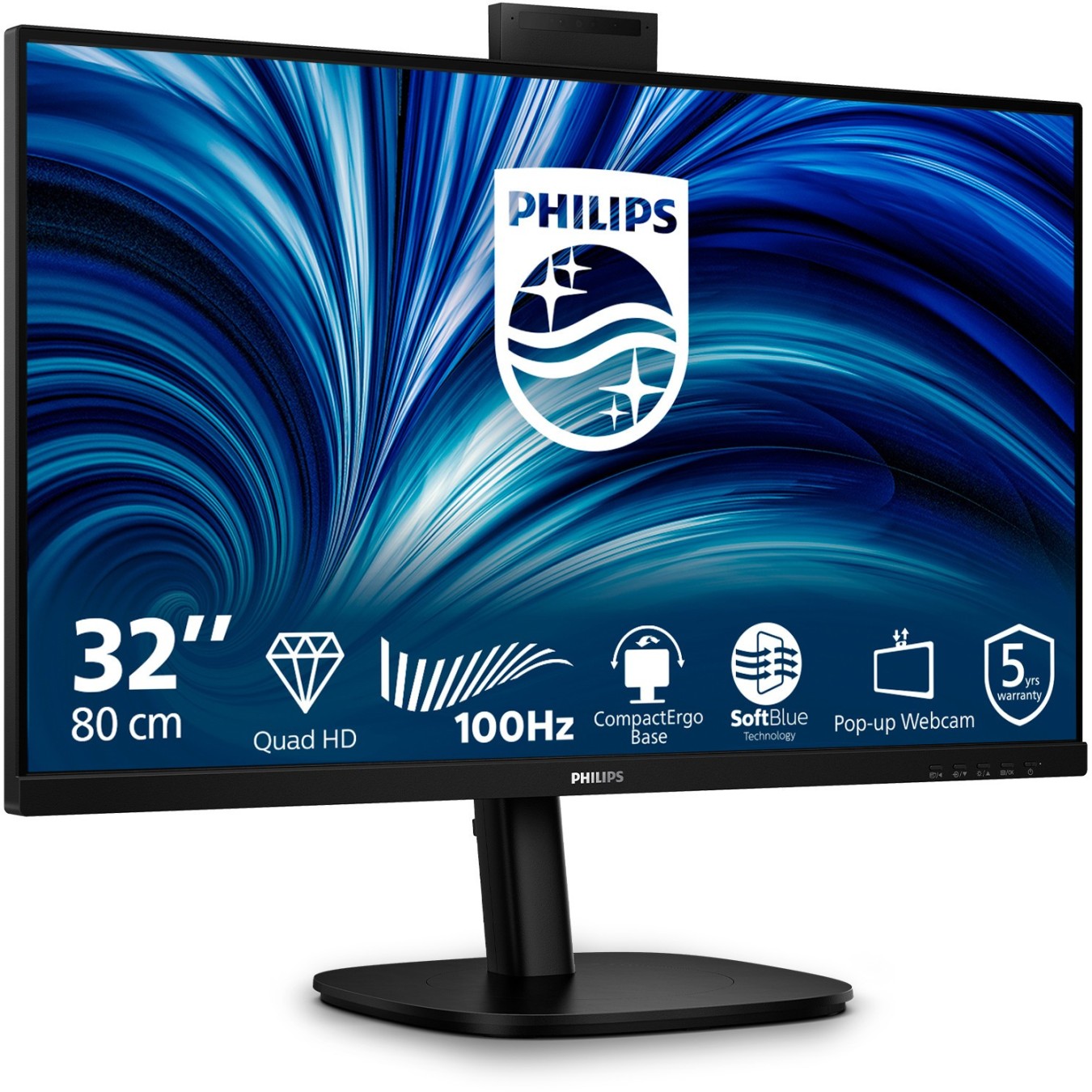 Philips Monitor B-Line BLine - 32B2U3601H 00 — Buy in Cyprus with Fast Delivery