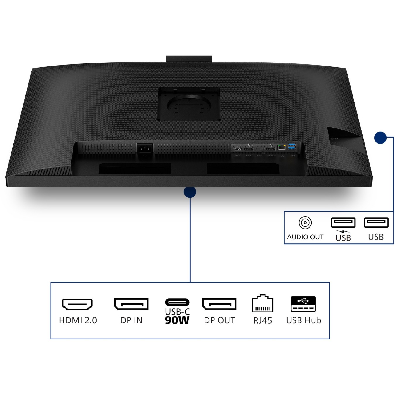 Philips Monitor B-Line BLine - 32B2U3601H 00 — Buy in Cyprus with Fast Delivery