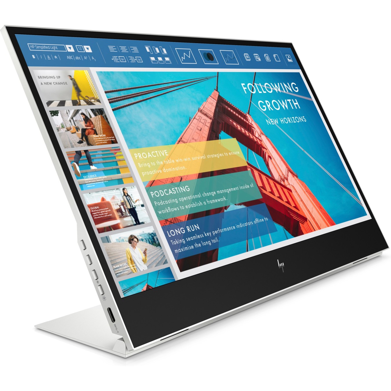 HP Portable Monitor - E14 G4 - IPS panel, USB-C, 5 ms — Buy in Cyprus with Fast Delivery