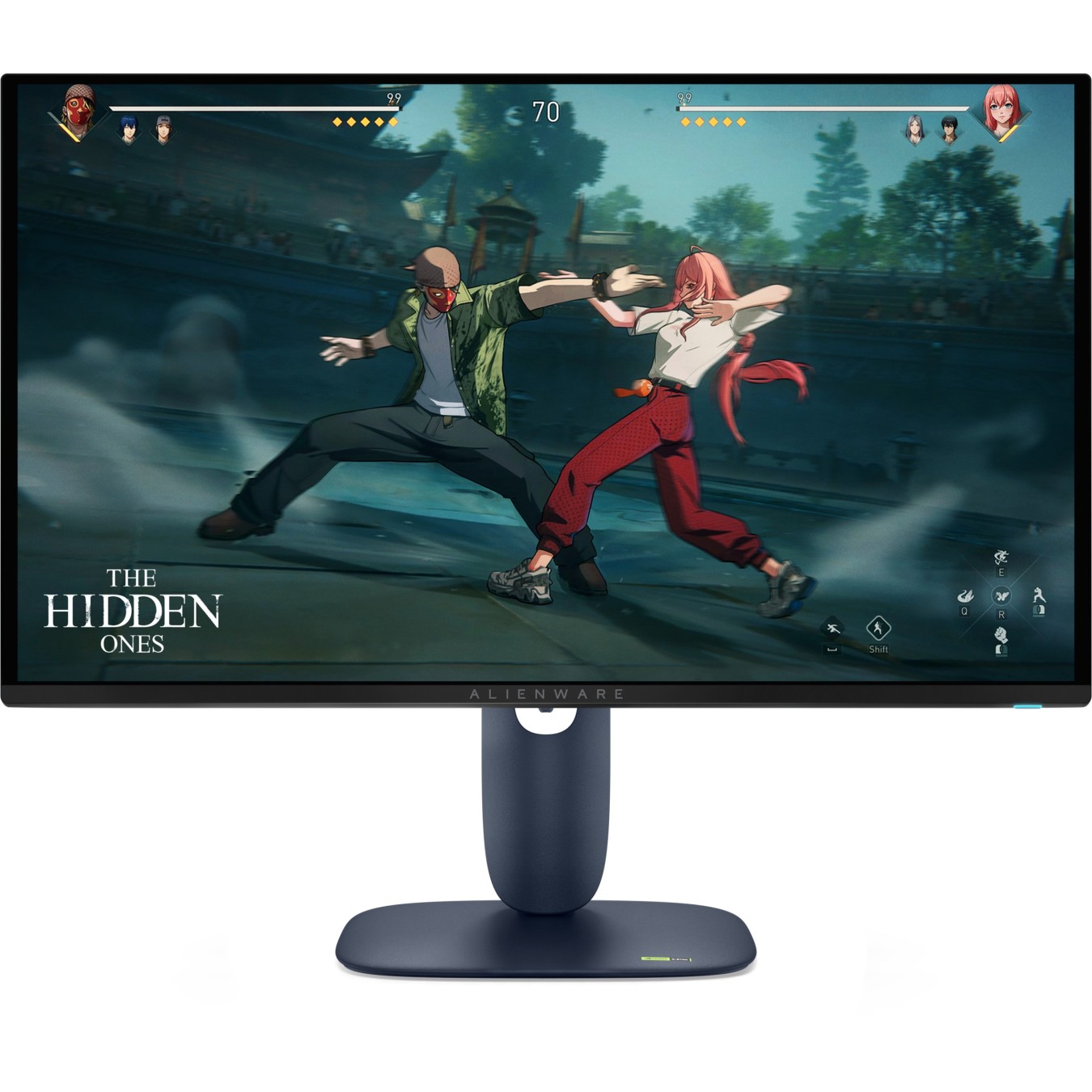 DELL Alienware 27 280Hz QD-OLED Monitor - AW2725D - 67.82 cm, 26.7 inch, QHD 2560x1440, 16:9, 1000 cd/m², HDMI, DP, USB