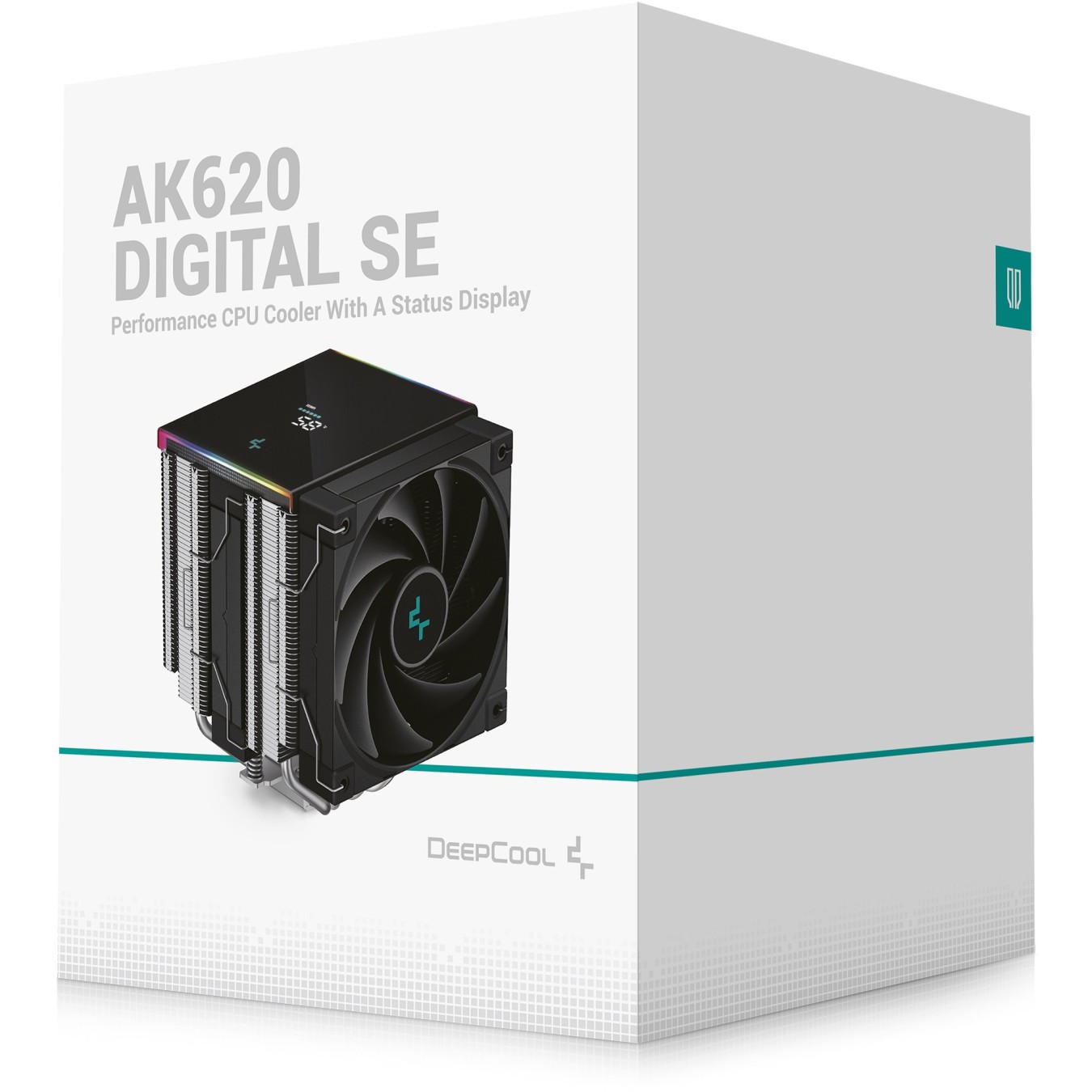 DeepCool AK620 Digital SE CPU Air Cooler – Dual 120mm Fans, 6 Heatpipes | Armenius Store