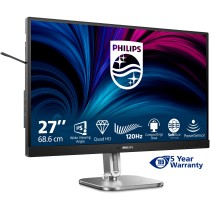 PHILIPS Monitor - 27Z - 68.58cm 2560x1440 120Hz IPS Flat H A 150 MM TUV EyeSafe certified USB HUB SPEAKERS Power Light sensor DP