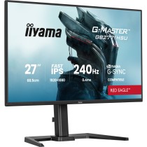 68.6 cm 27? (1920×1080) iiyama GB2771HSU-B1 16:9 FHD Fast IPS 0.4 ms 240 Hz HDMI 2× DisplayPort USB-C VESA 100×100 Black
