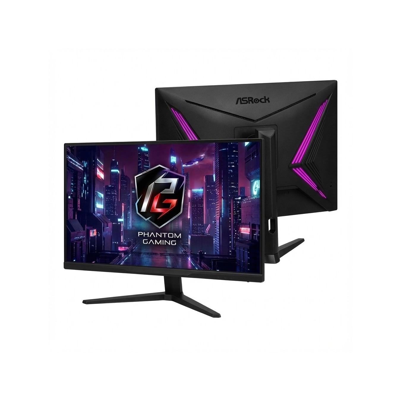 ASRock 68.5cm 16:9 HDMI DP USB-C Black QHD - PGO27QFS - 68.5cm 16:9 HDMI DP USB-C Black QHD — Buy in Cyprus with Fast Delivery