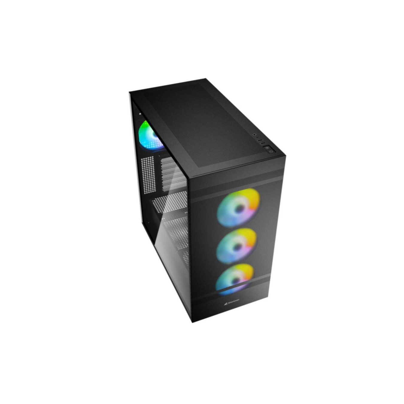 Sharkoon Rebel C50 RGB - Full Tower PC Case - Black, ATX/Micro-ATX/Mini-ITX, 400mm GPU Clearance