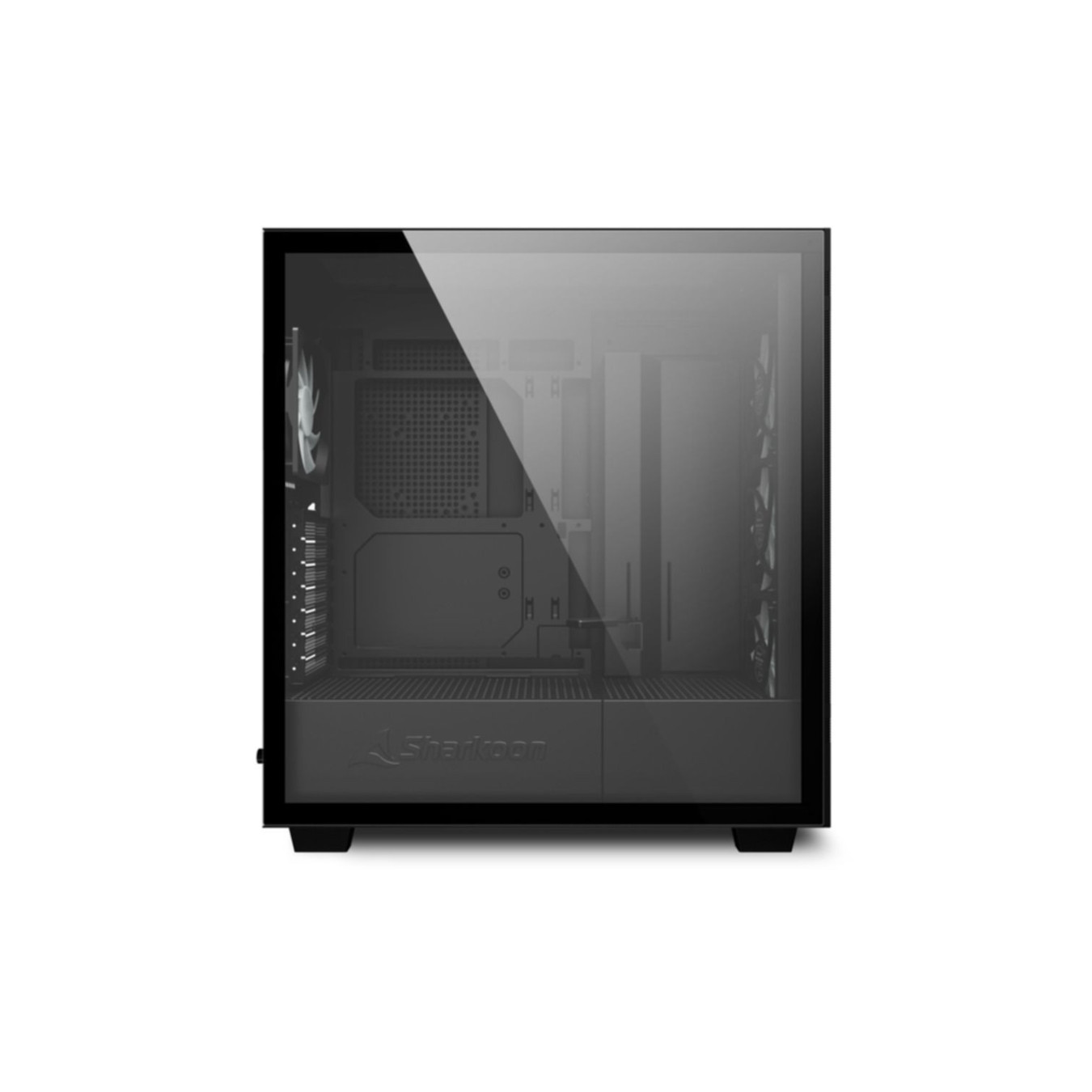 Sharkoon Rebel C50 RGB - Full Tower PC Case - Black, ATX/Micro-ATX/Mini-ITX, 400mm GPU Clearance