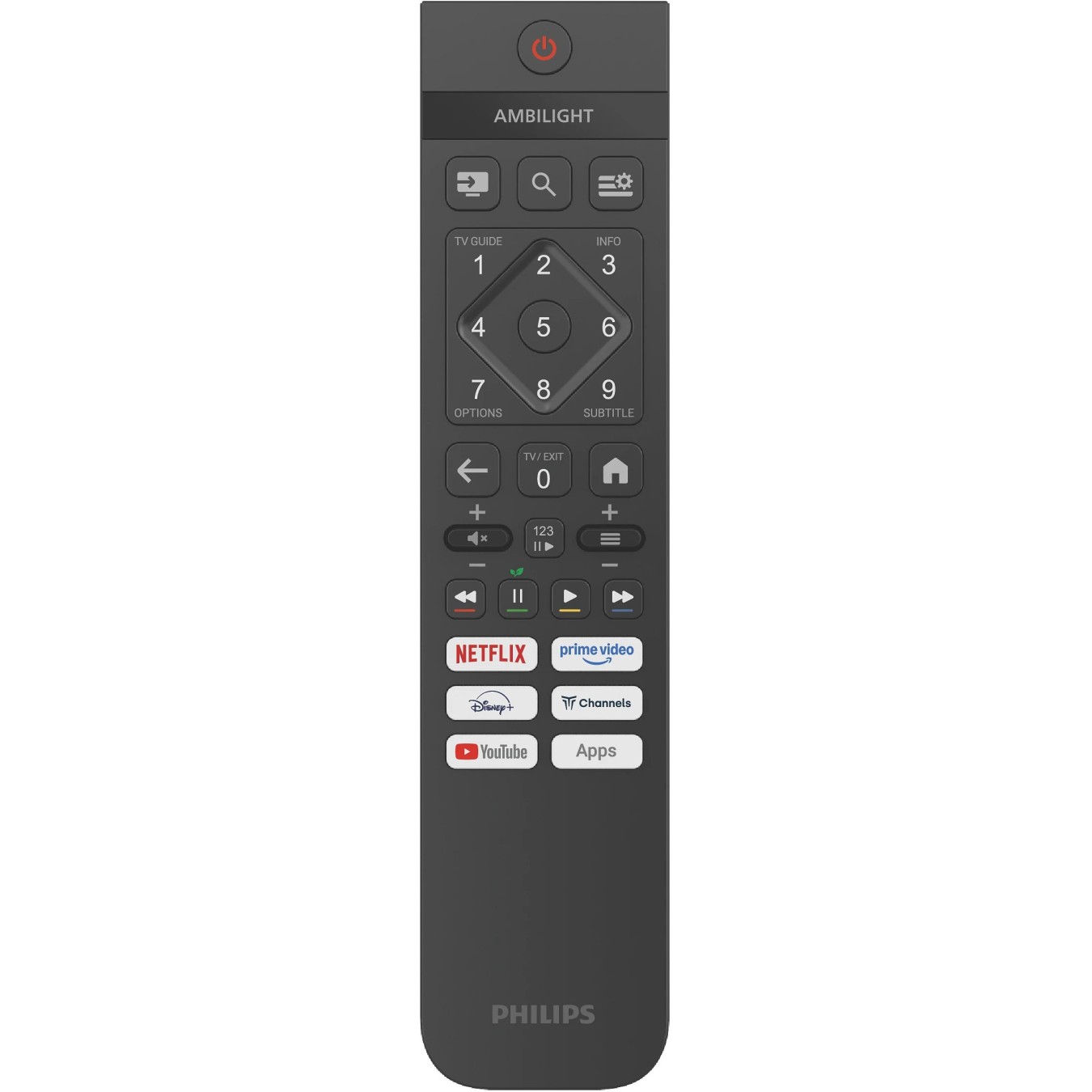 80cm 32' (1920×1080) Philips - 32PFS6000 - 12 16:9 LED 60 Hz HDR10 HLG DolbyAudio 3×HDMI 2×USB WiFi Black