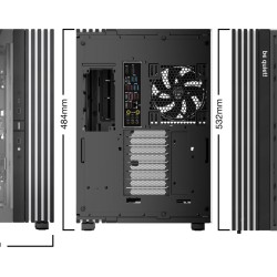 Buy be quiet! Light Base 900 FX - Full Tower PC Case - Black, ARGB, 4x140mm Fans... in Cyprus, Nicosia, Limassol, Larnaka, Pafos