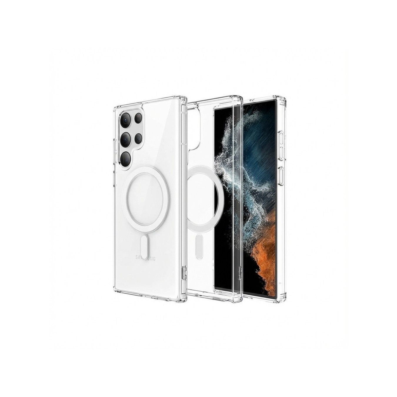 Samsung Clear Magnet Case for Galaxy Fold7 - Clear Magnet Case — Buy in Cyprus with Fast Delivery