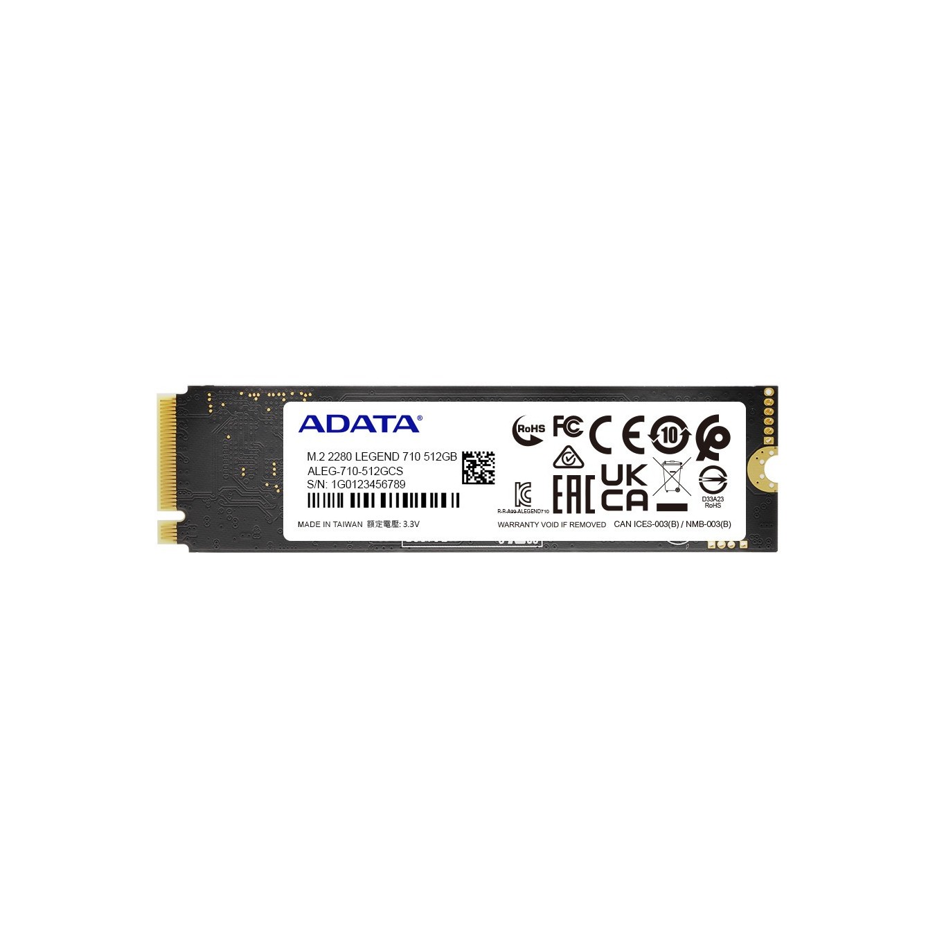 ADATA M.2 512GB PCI-E NVMe - Legend 710 - retail — Buy in Cyprus with Fast Delivery