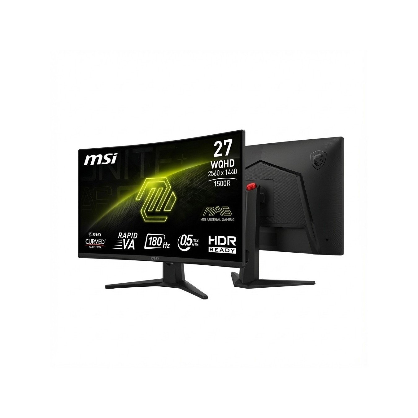 MSI MAG Gaming Monitor - 274CQFDE - 27'(68.6cm) TFT — Buy in Cyprus with Fast Delivery
