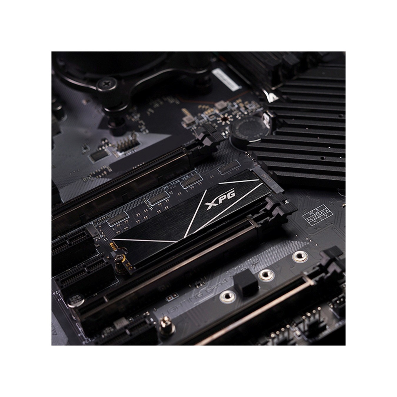 M.2 4TB ADATA M.2 PCI-E NVMe Gen4 - S70 - retail — Buy in Cyprus with Fast Delivery