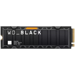 Western Digital WD_BLACK SN850X 2TB M.2 NVMe SSD with Heatsink - PCIe 4.0 x4 7300 MB/s - WDS200T2XHE (Boxed)