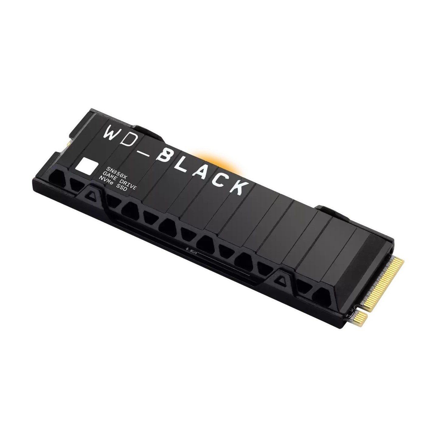 Western Digital WD_BLACK SN850X 2TB M.2 NVMe SSD with Heatsink - PCIe 4.0 x4 7300 MB/s - WDS200T2XHE (Boxed)