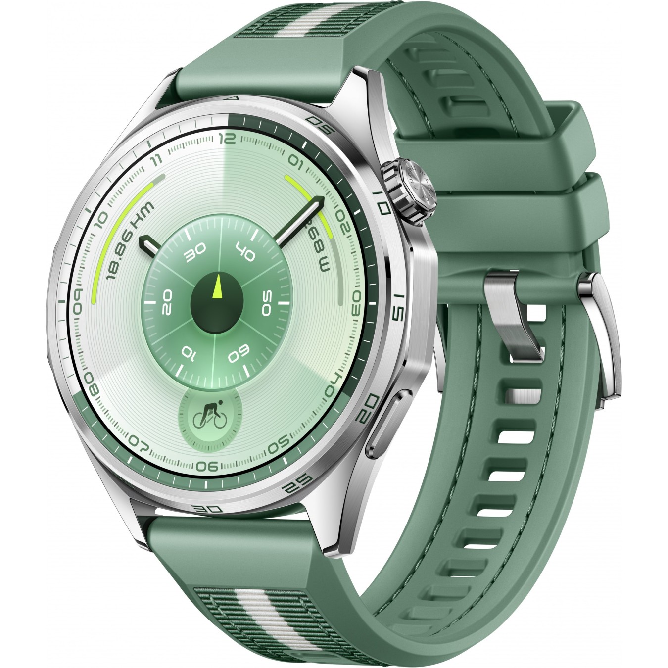 Huawei WATCH GT6 - Atum-B19W - 46mm Green Woven Strap — Buy in Cyprus with Fast Delivery