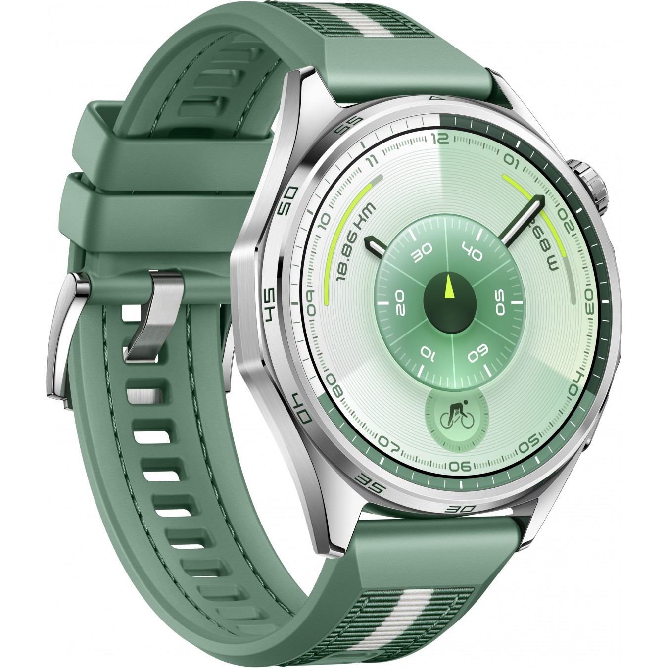 Huawei WATCH GT6 - Atum-B19W - 46mm Green Woven Strap — Buy in Cyprus with Fast Delivery