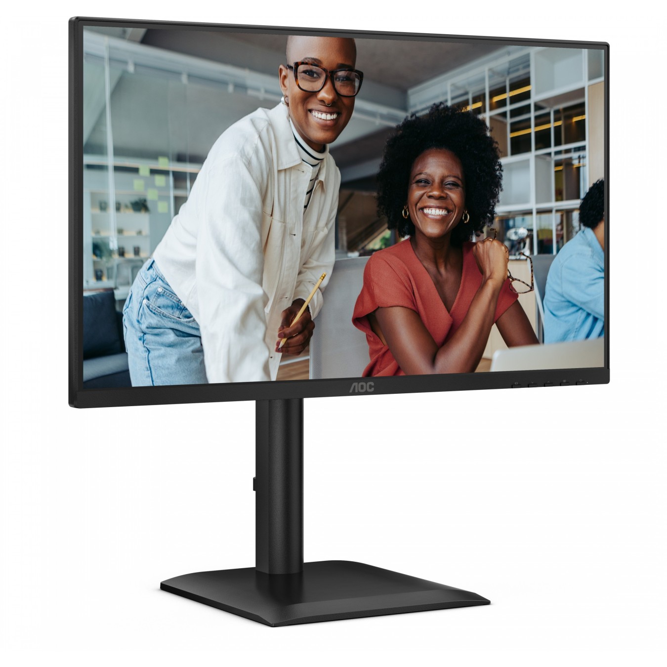AOC 60.5cm (23.8') - 24E4CV - 16:09 HDMI+DP+USB-C Lift black — Buy in Cyprus with Fast Delivery