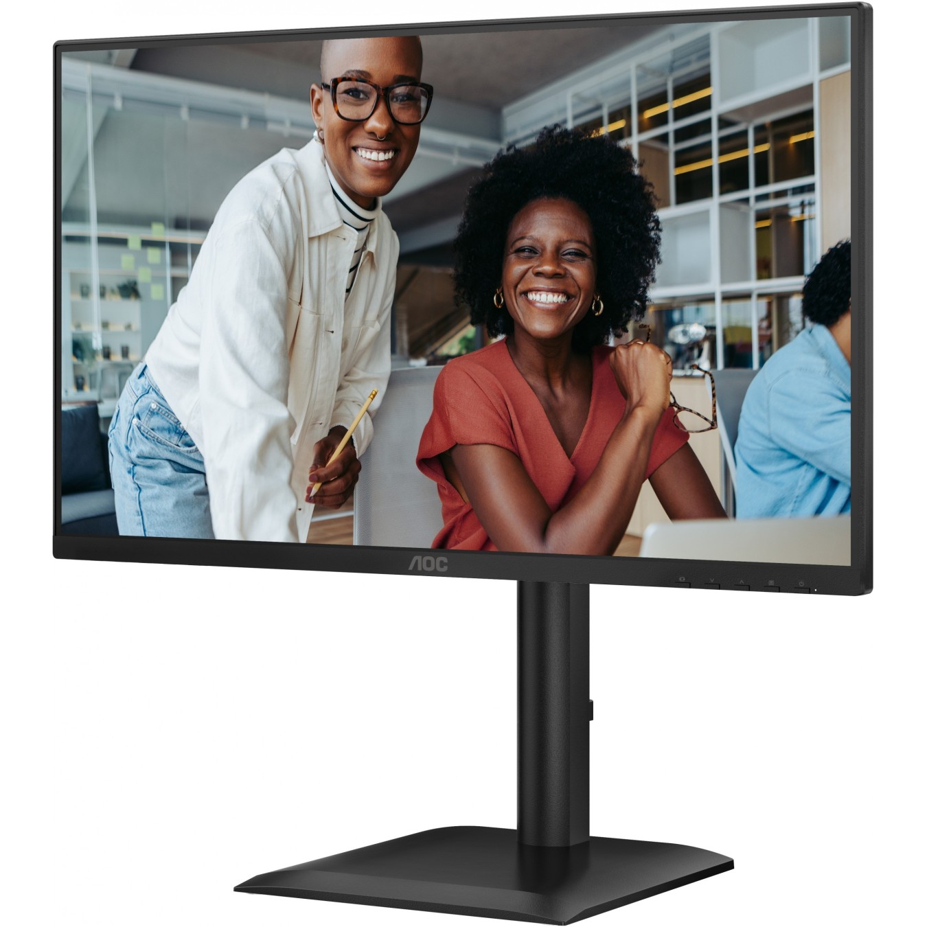 AOC 60.5cm (23.8') - 24E4CV - 16:09 HDMI+DP+USB-C Lift black — Buy in Cyprus with Fast Delivery