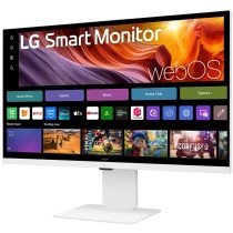 LG Monitor - 32U850SA-W - 80.0 cm 31.5" (3840×2160) 16:9 IPS 5 ms 60Hz USB-C (90 W)×3 HDMI×2 HDR10 400 cd/m2 webOS White