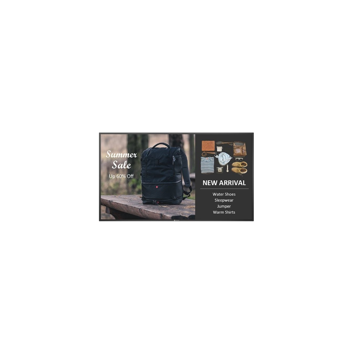 AG Neovo - QM-6502 - 165.1 cm (65') LED Black (Freight Shipping) — Buy in Cyprus with Fast Delivery
