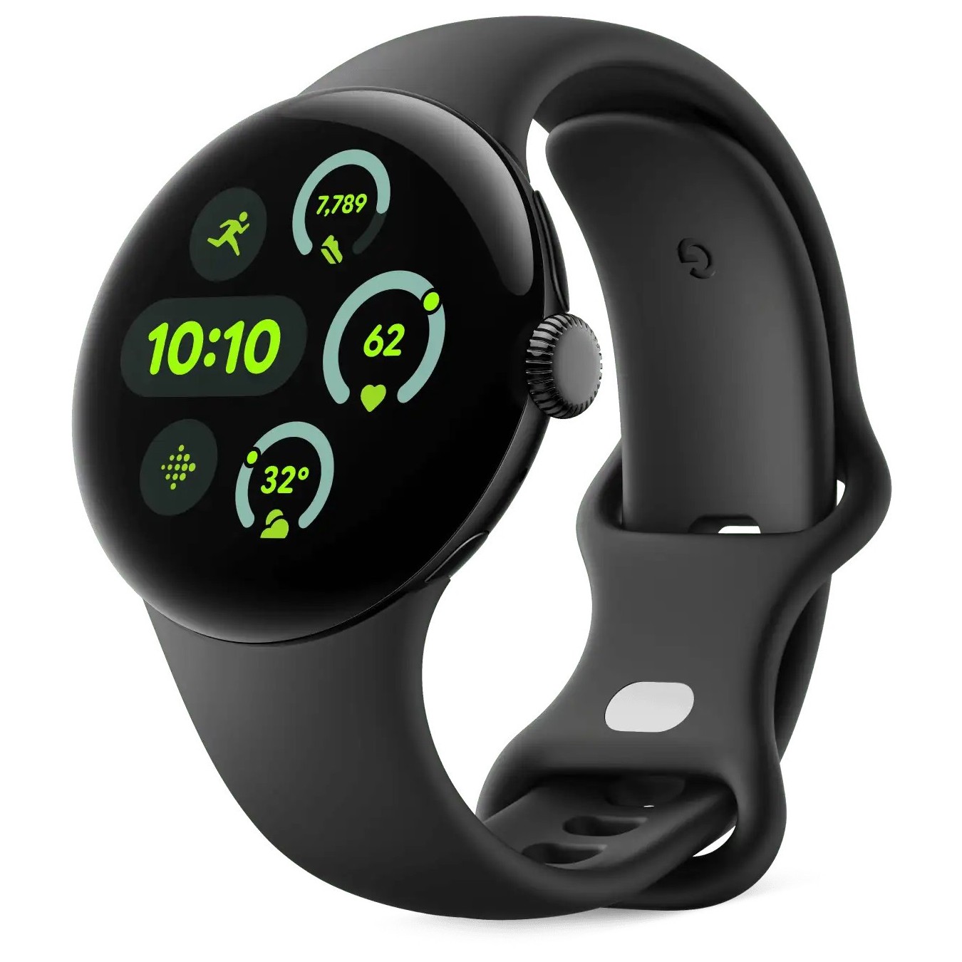 Google Pixel Watch - Pixel Watch 3 - Band Active 45mm Obsidian — Buy in Cyprus with Fast Delivery