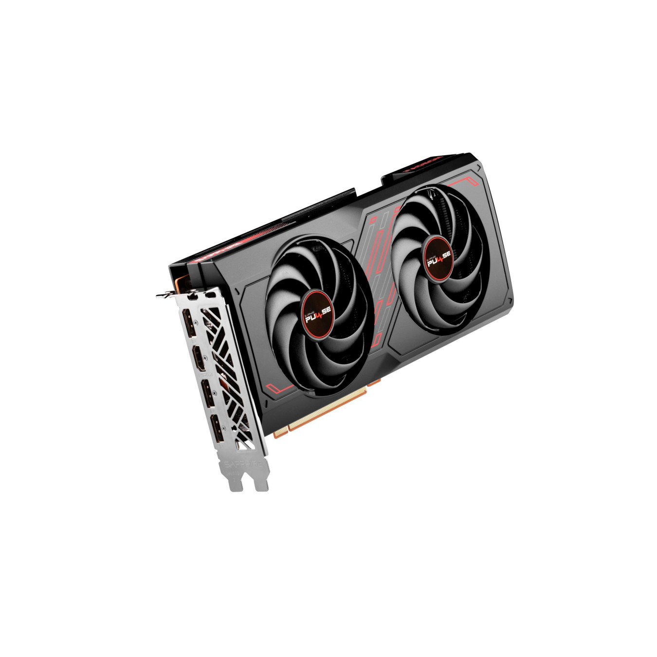 SAPPHIRE PULSE Radeon RX 7600 - 8GB GDDR6, Boost 2755 MHz, UEFI, Aluminum Backplate — Buy in Cyprus with Fast Delivery