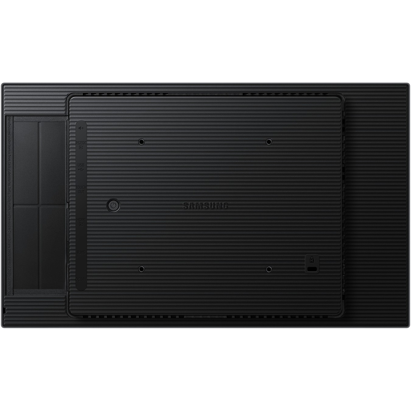 Samsung LED Interactive Digital Signage - QB13C-T - 33 cm (13'), with touchscreen (Multi-Touch), Tizen OS, 1080p 1920x1080