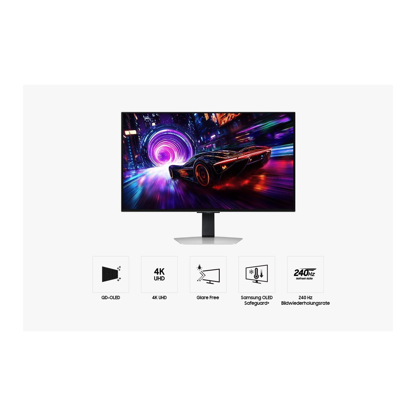 Samsung Odyssey OLED - LS32FG814SUXEN - G81SF 80cm (32') 4K OLED Gaming Monitor 16:9 HDMI DP 240Hz 0.03ms