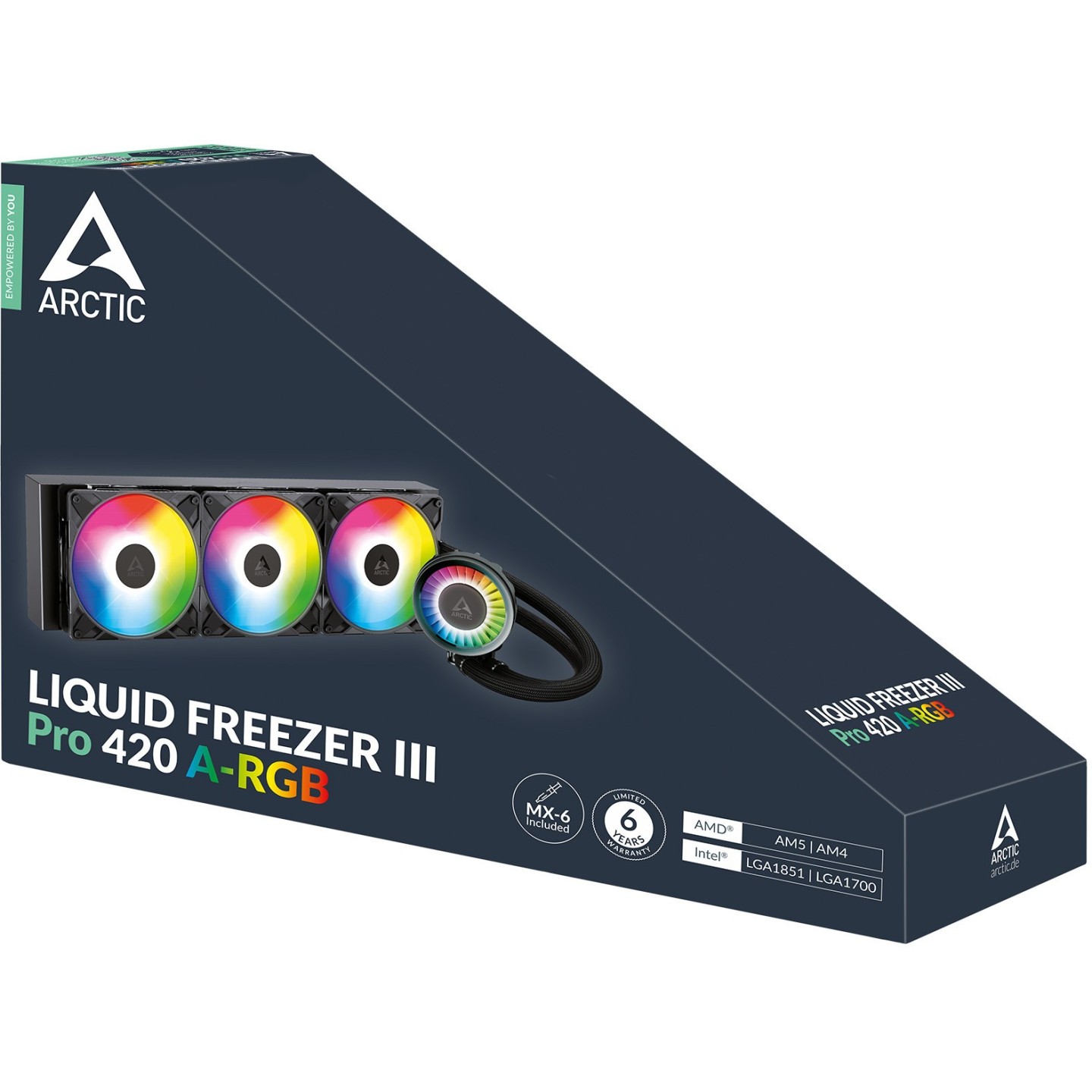 Arctic Liquid Freezer III Pro 420 A-RGB 140mm AIO CPU Cooler (Boxed) — Buy in Cyprus with Fast Delivery