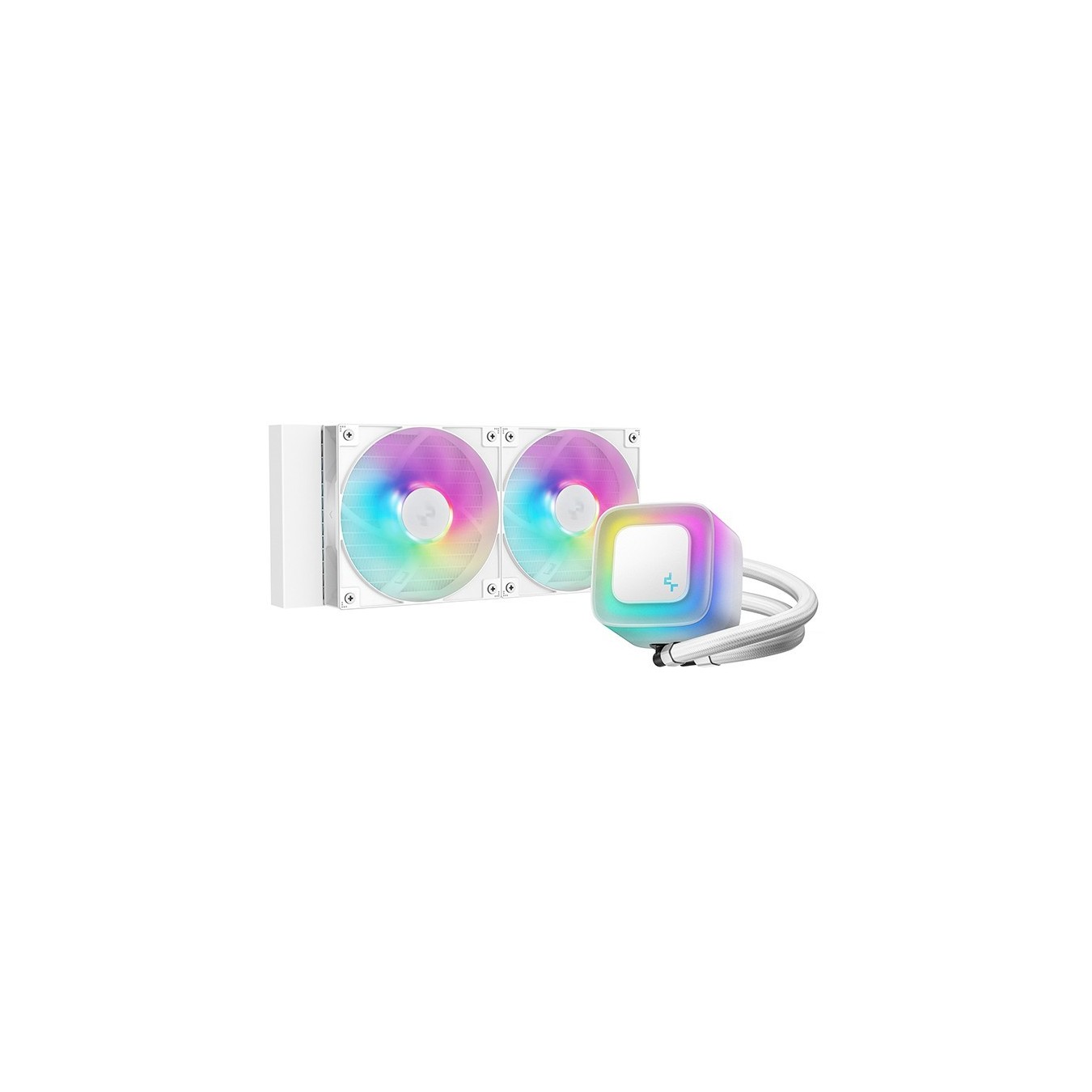 DeepCool LE240 WH V2 – 240mm AIO Liquid CPU Cooler | Armenius Store