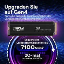 M.2 2TB Crucial P310 NVMe PCIe Gen4 with Headsink — Buy in Cyprus with Fast Delivery