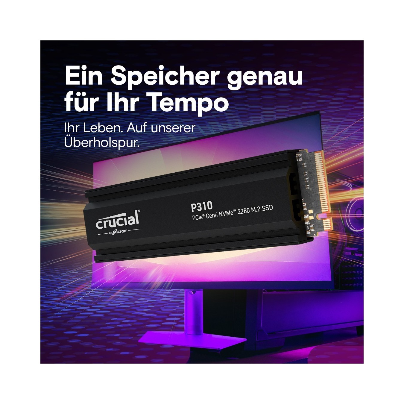 M.2 2TB Crucial P310 NVMe PCIe Gen4 with Headsink — Buy in Cyprus with Fast Delivery