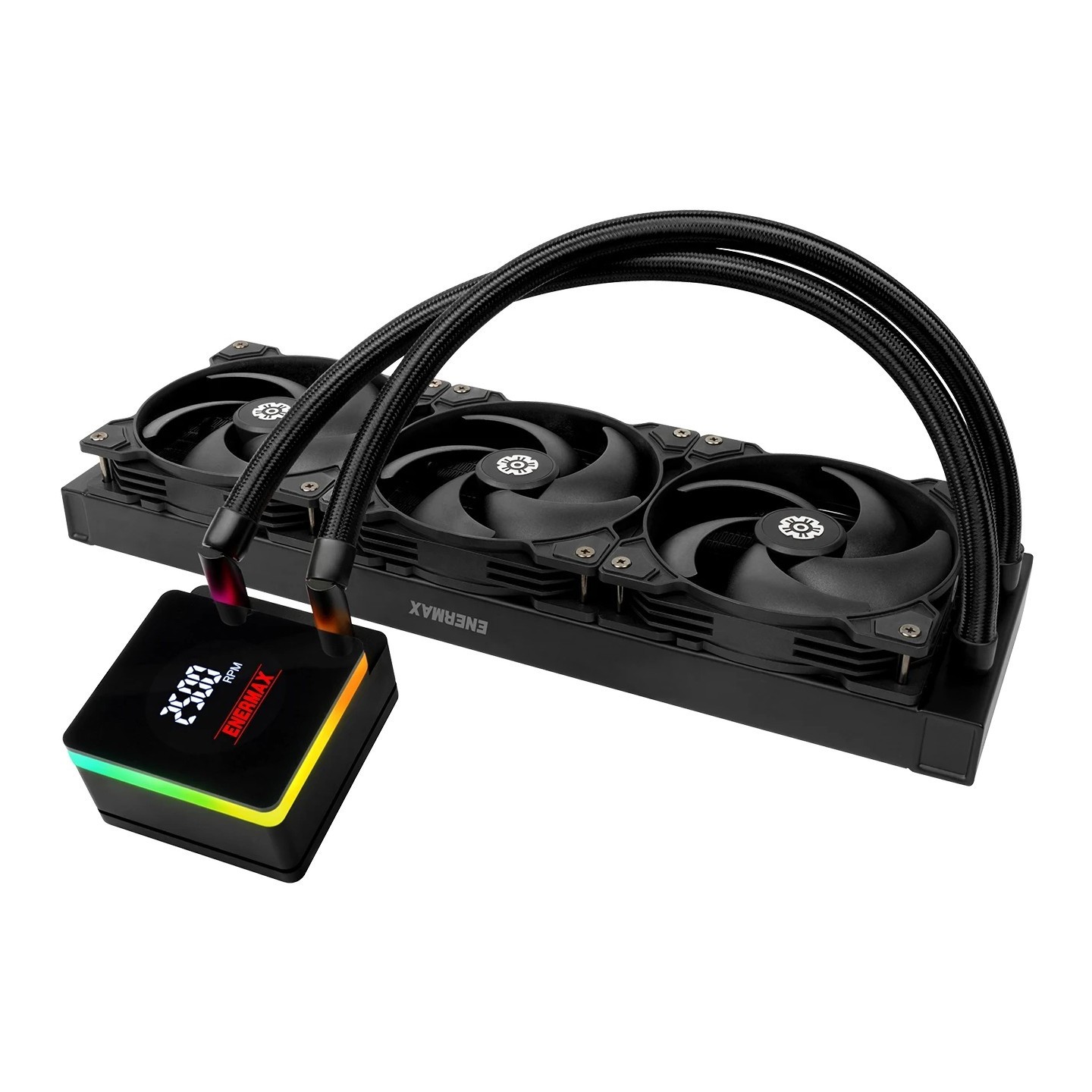 Enermax LIQTECH XTR 360mm CPU Liquid Cooler w/ Display (Boxed) — Buy in Cyprus with Fast Delivery