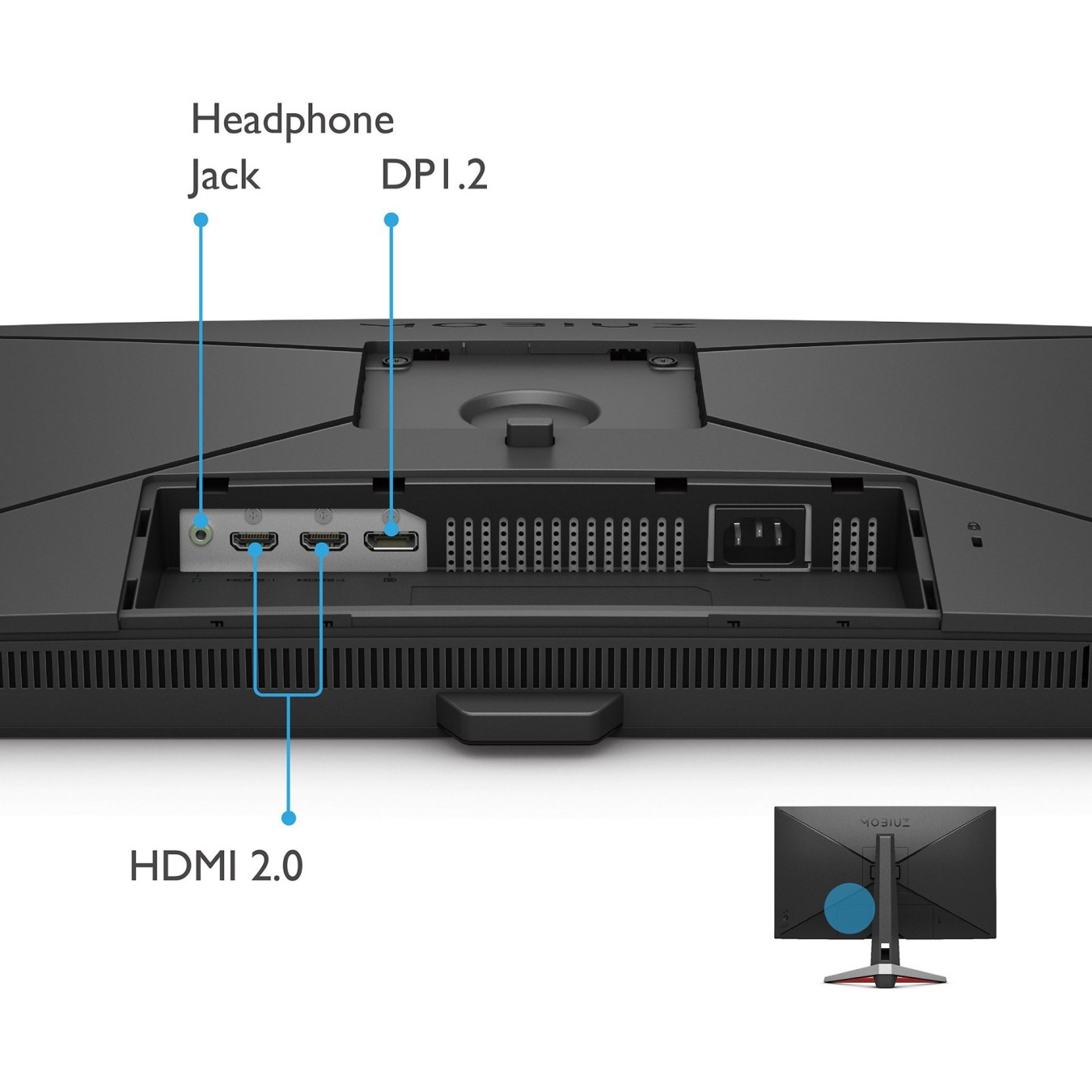 BenQ MOBIUZ EX2710U Gaming Monitor - Höhenverstellung. USB-Hub — Buy in Cyprus with Fast Delivery