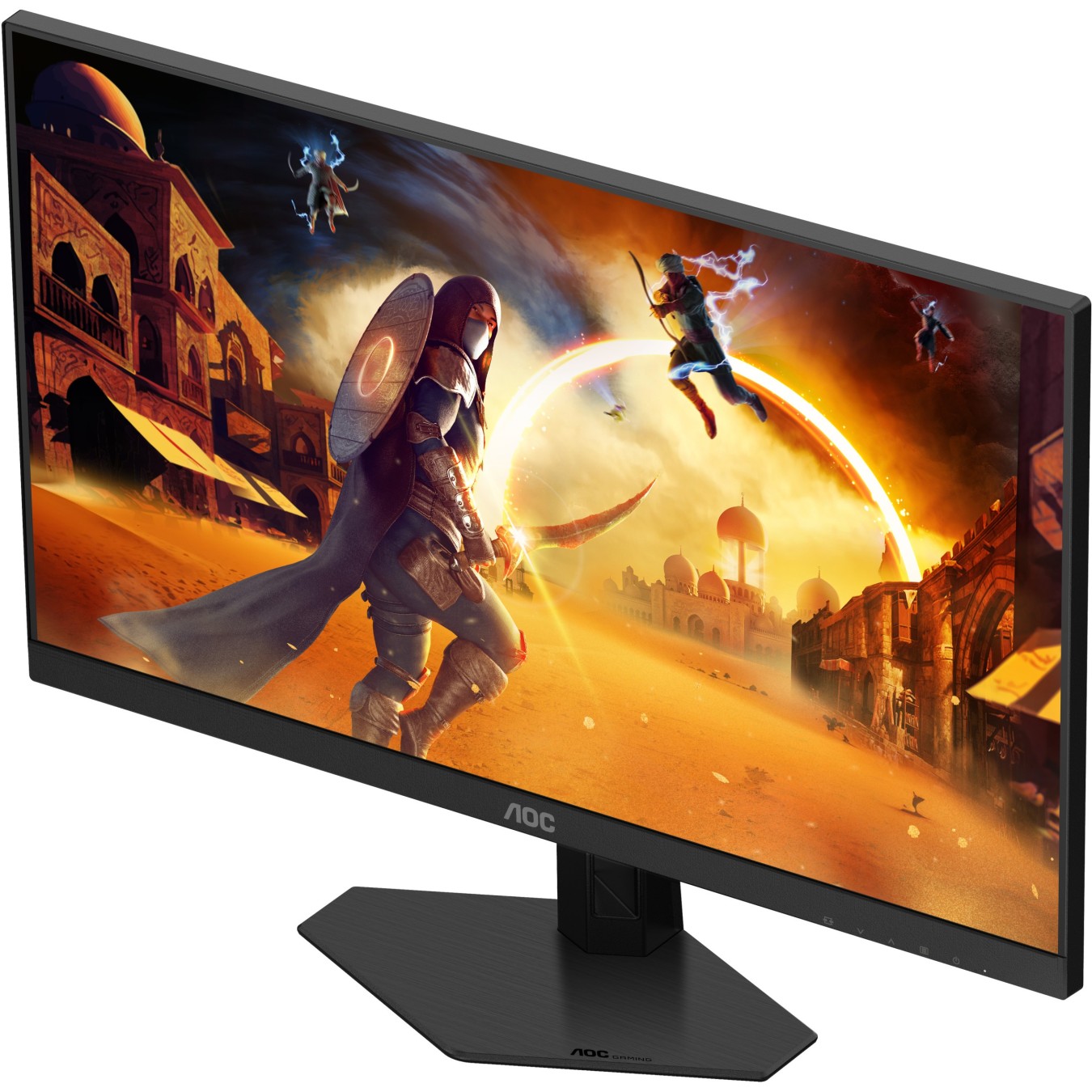 AOC 60.4cm (23.8') 24G4HRE 16:09 2xHDMI+DP black-red — Buy in Cyprus with Fast Delivery