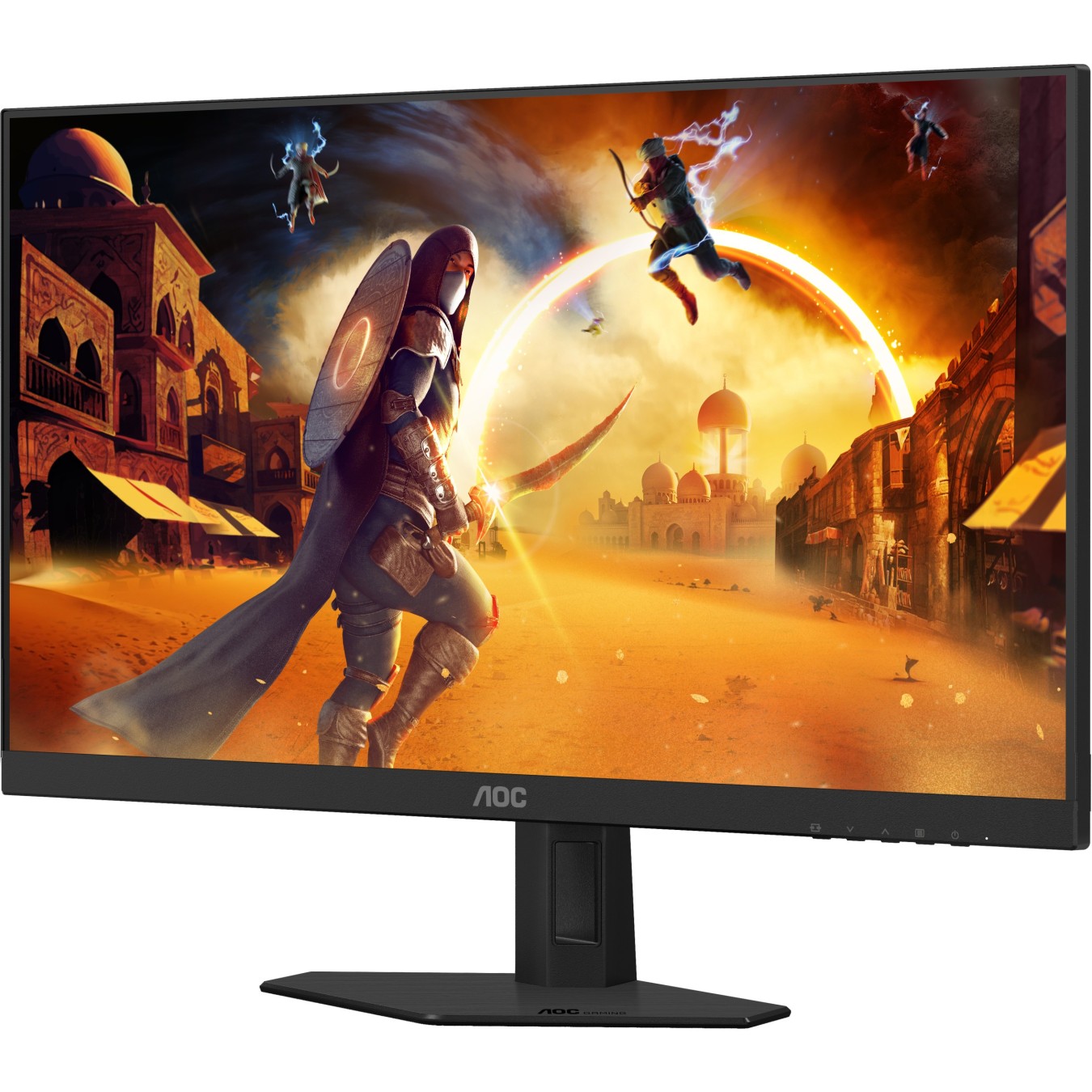 AOC 60.4cm (23.8') 24G4HRE 16:09 2xHDMI+DP black-red — Buy in Cyprus with Fast Delivery