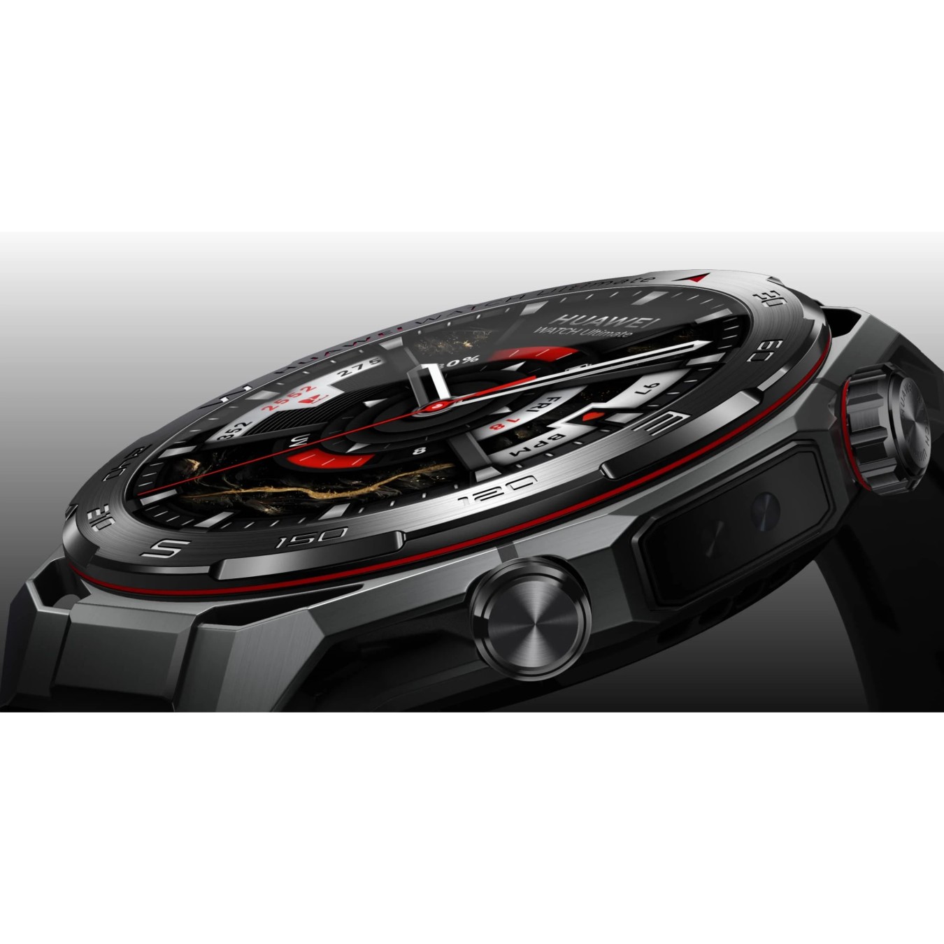 HUAWEI WATCH Ultimate 2 - March-B19 - Black Fluoroelastomer Strap — Buy in Cyprus with Fast Delivery