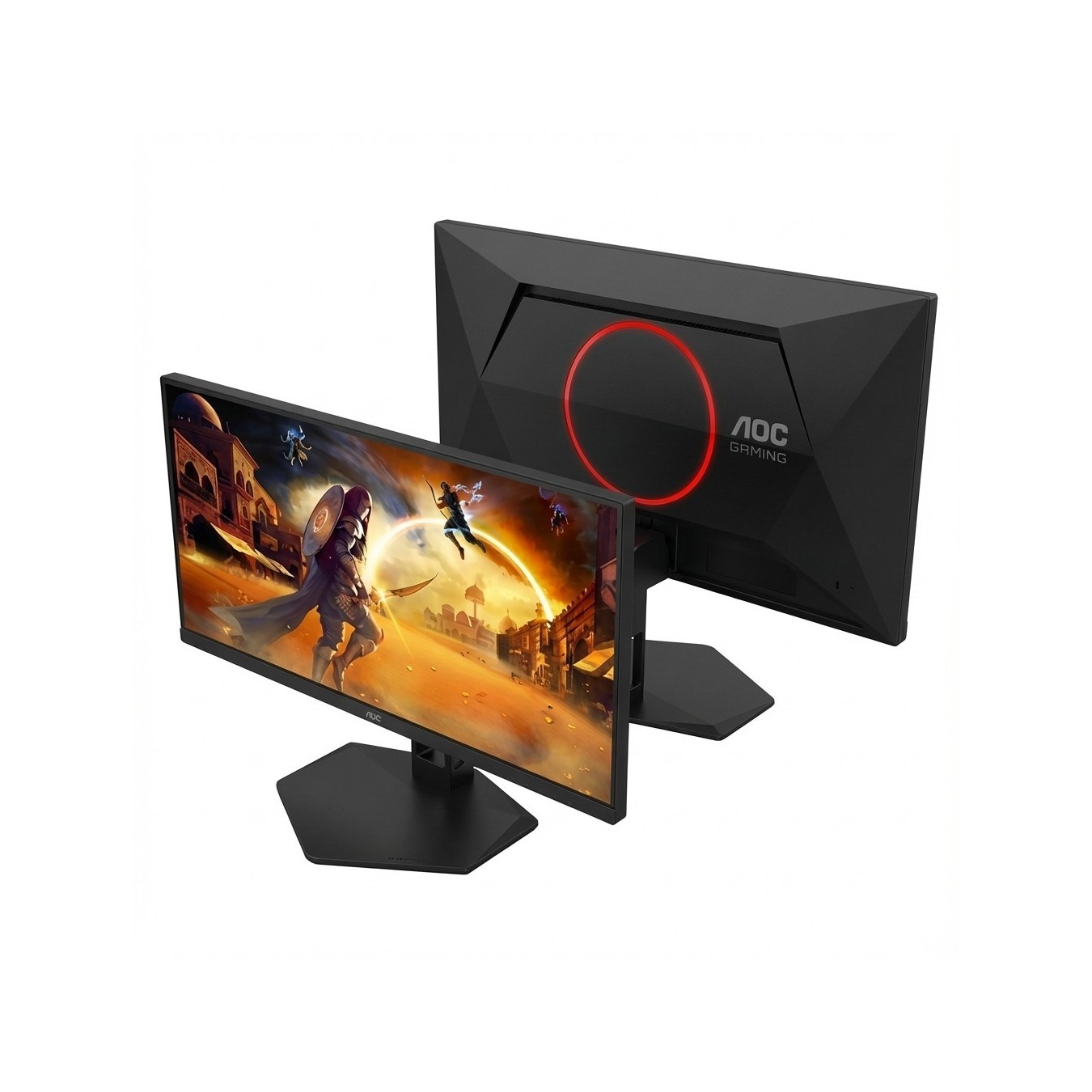 AOC Monitor - 25G4SRE - 62.2 cm (24.5') 16:9 2xHDMI+DP Black Red — Buy in Cyprus with Fast Delivery