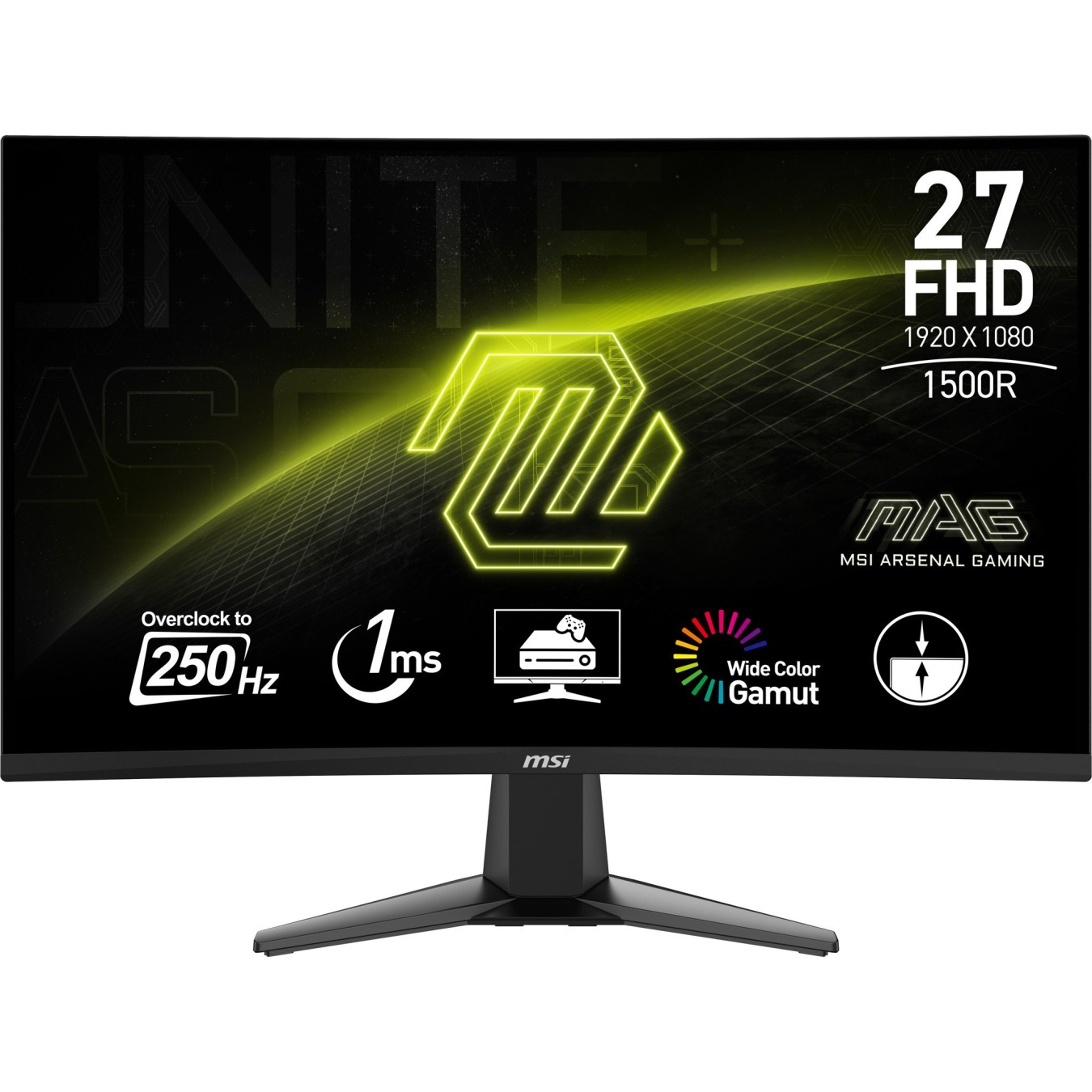 MSI Monitor - MAG 27C6X — Buy in Cyprus with Fast Delivery