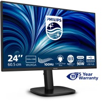 Philips Monitor - 24B2U3301D - 24 inch Full HD, 120 Hz, 1x HDMI 1.4, 1x DP 1.4, Black — Buy in Cyprus with Fast Delivery
